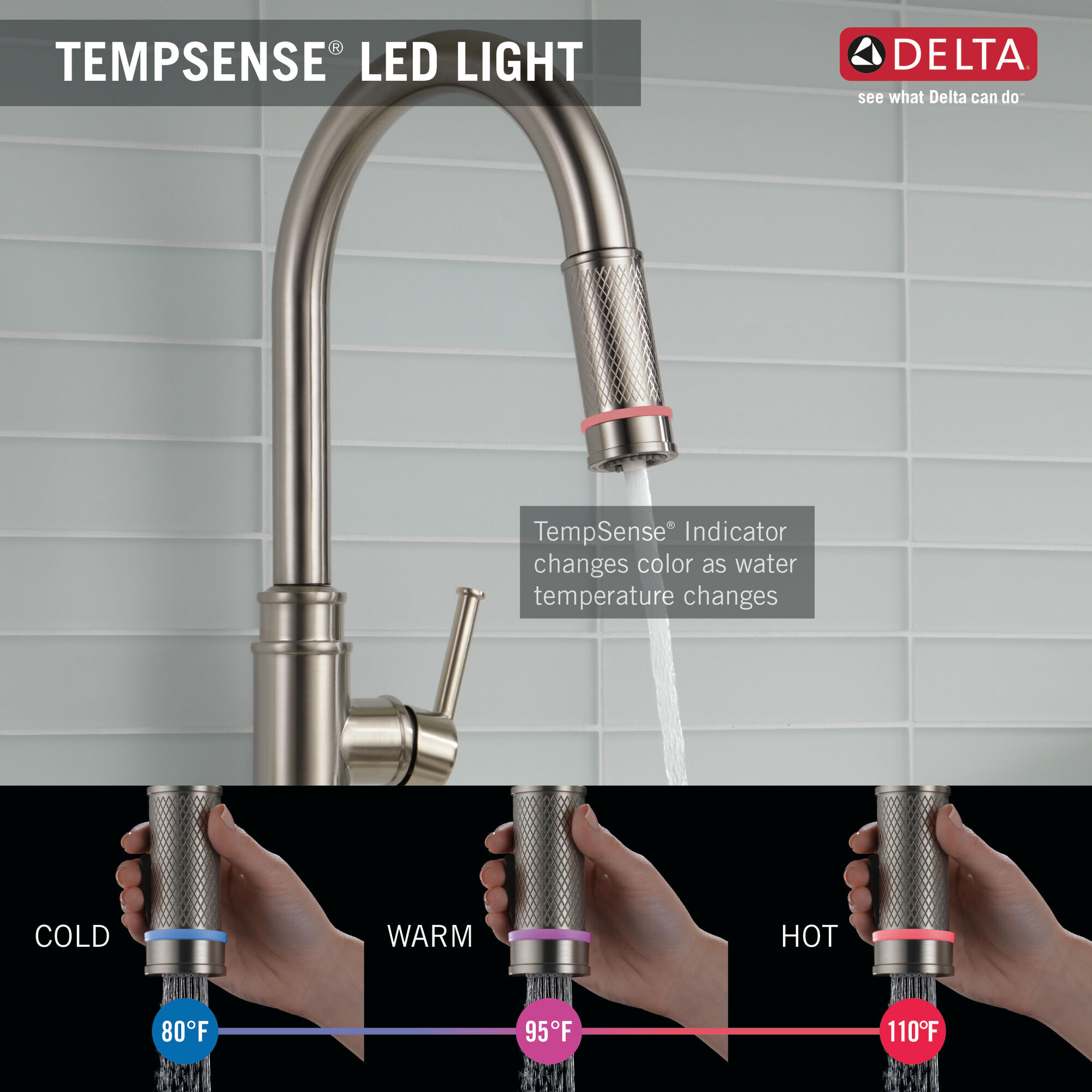 Single Handle Pull-Down Kitchen Faucet in Spotshield Stainless