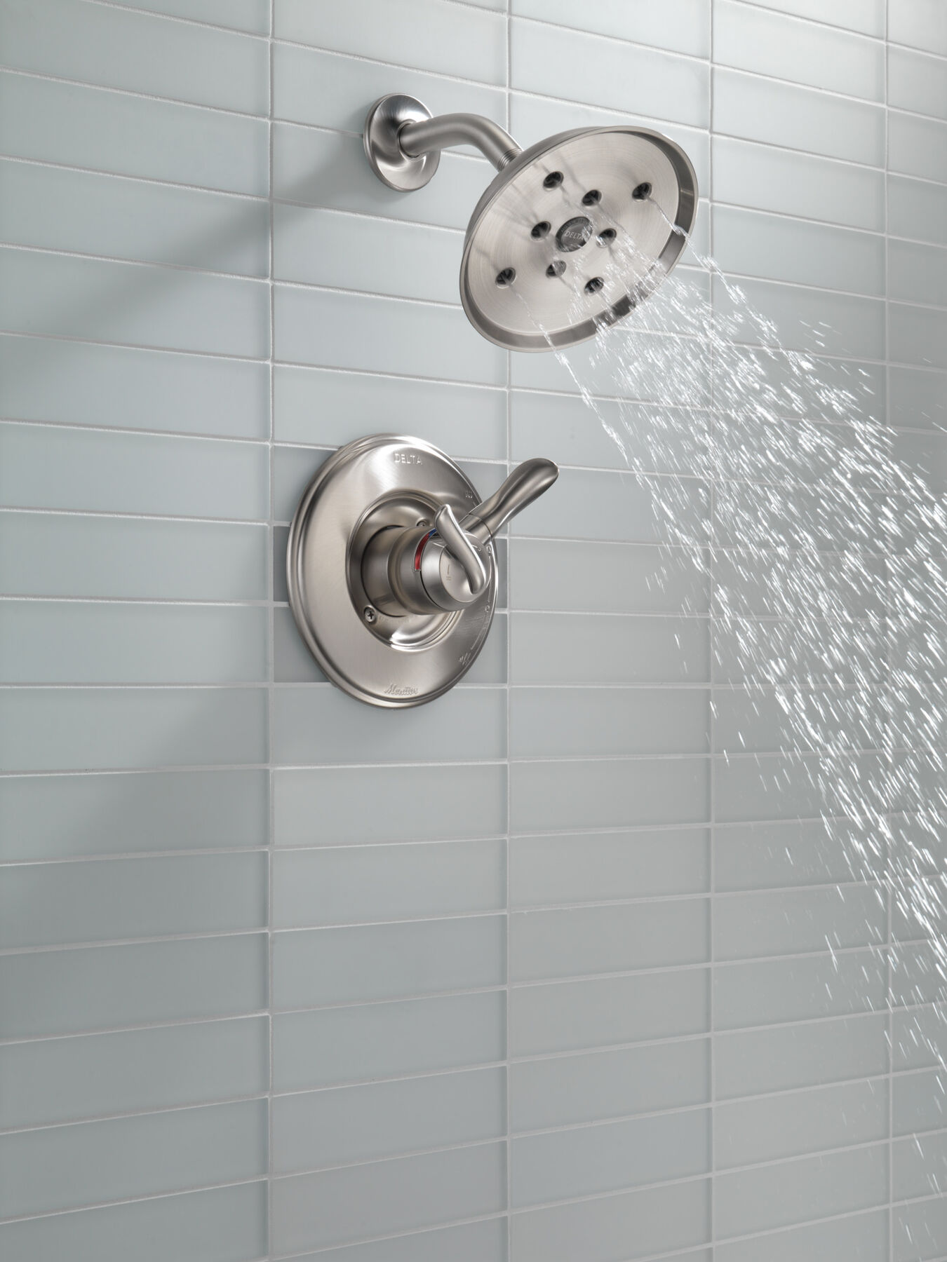 H2O Shower Trim 1L 17S (Recertified) in Stainless T17294SSR Delta