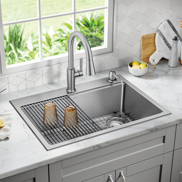 30” Stainless Steel Workstation Kitchen Sink Drop-In ...