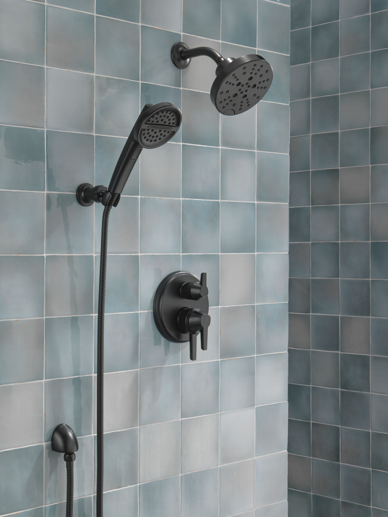 17S Integrated Diverter Trim - 3 Setting in Matte Black T27871-BL 