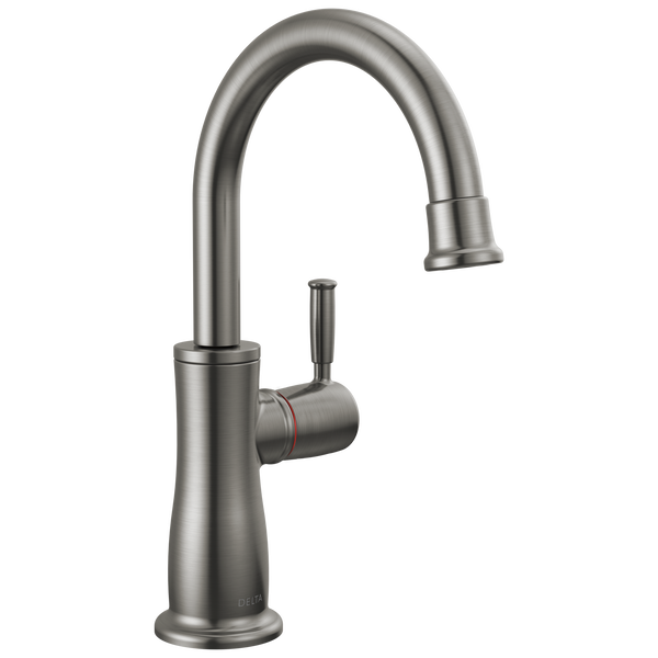 Traditional Instant Hot Water Dispenser in Black Stainless 1960LF-H-KS |  Delta Faucet