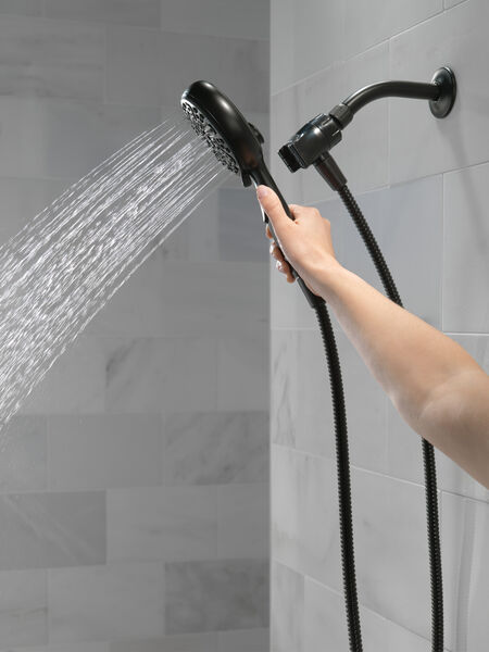 Delta Faucet U6500-BL ADA Grab Bar Hand Shower Mount In Matte Black