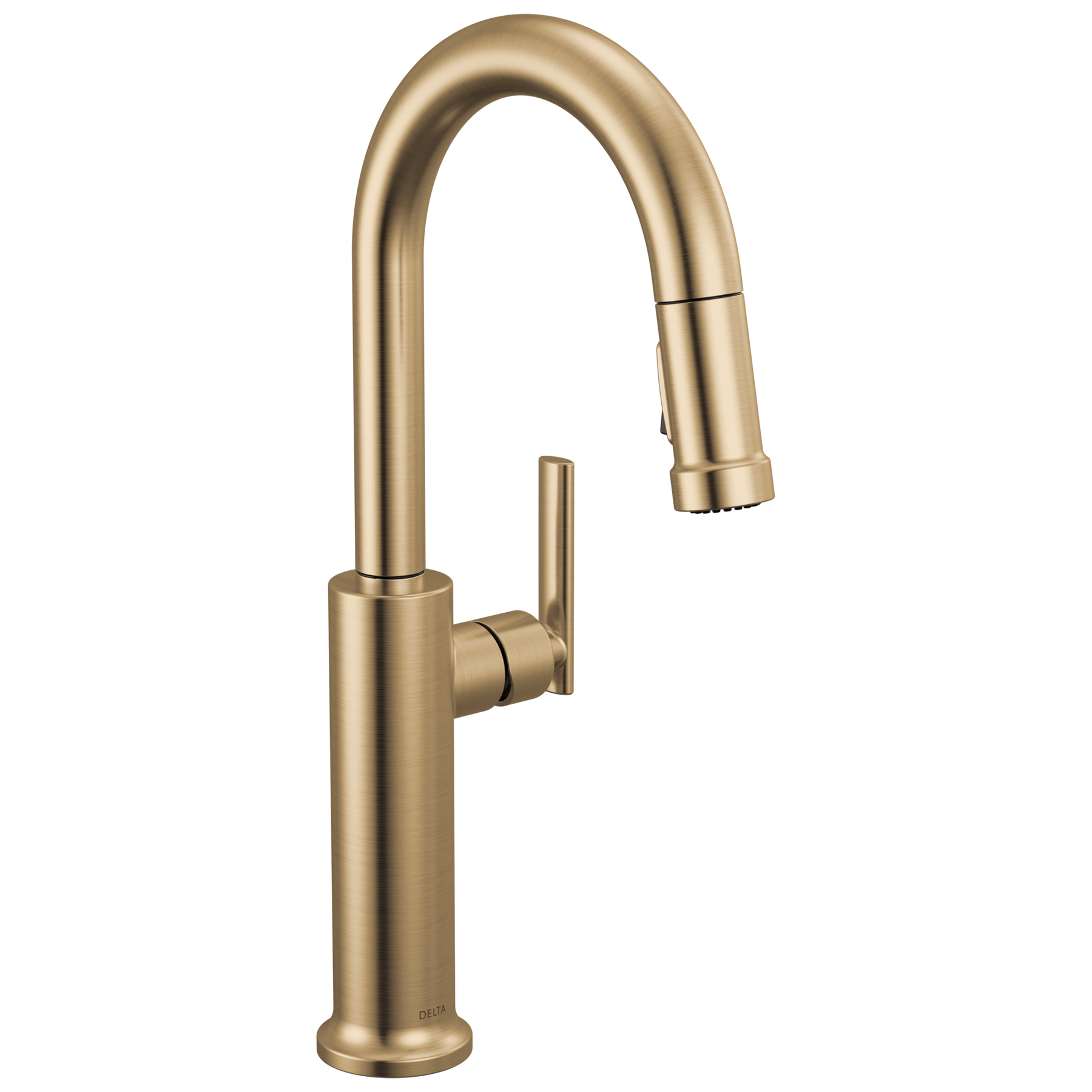 Single Handle Pull-Down Bar / Prep Faucet in Champagne Bronze 9986