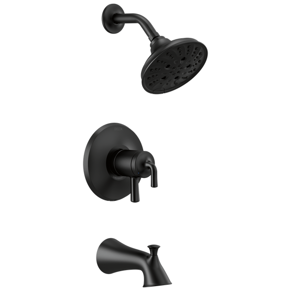 Monitor 17 Series Tub and Shower Trim in Matte Black T17433BL Delta