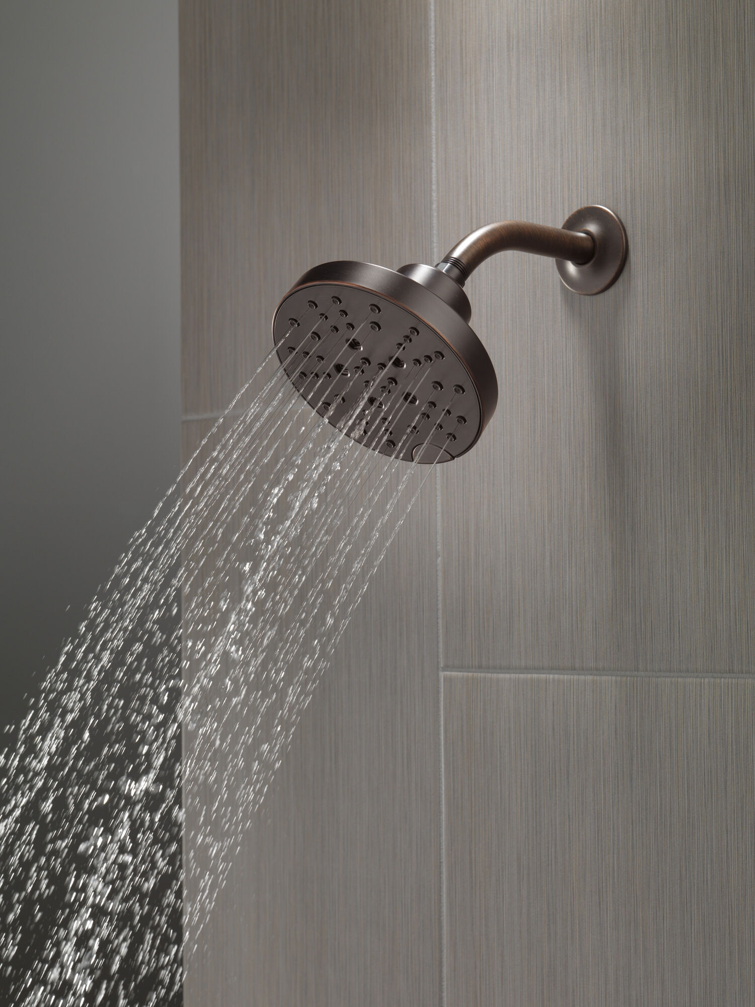 H2Okinetic® 5-Setting Contemporary Raincan Shower Head