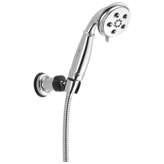 H2Okinetic® 3-Setting Adjustable Wall Mount Hand Shower in Chrome 55433 ...