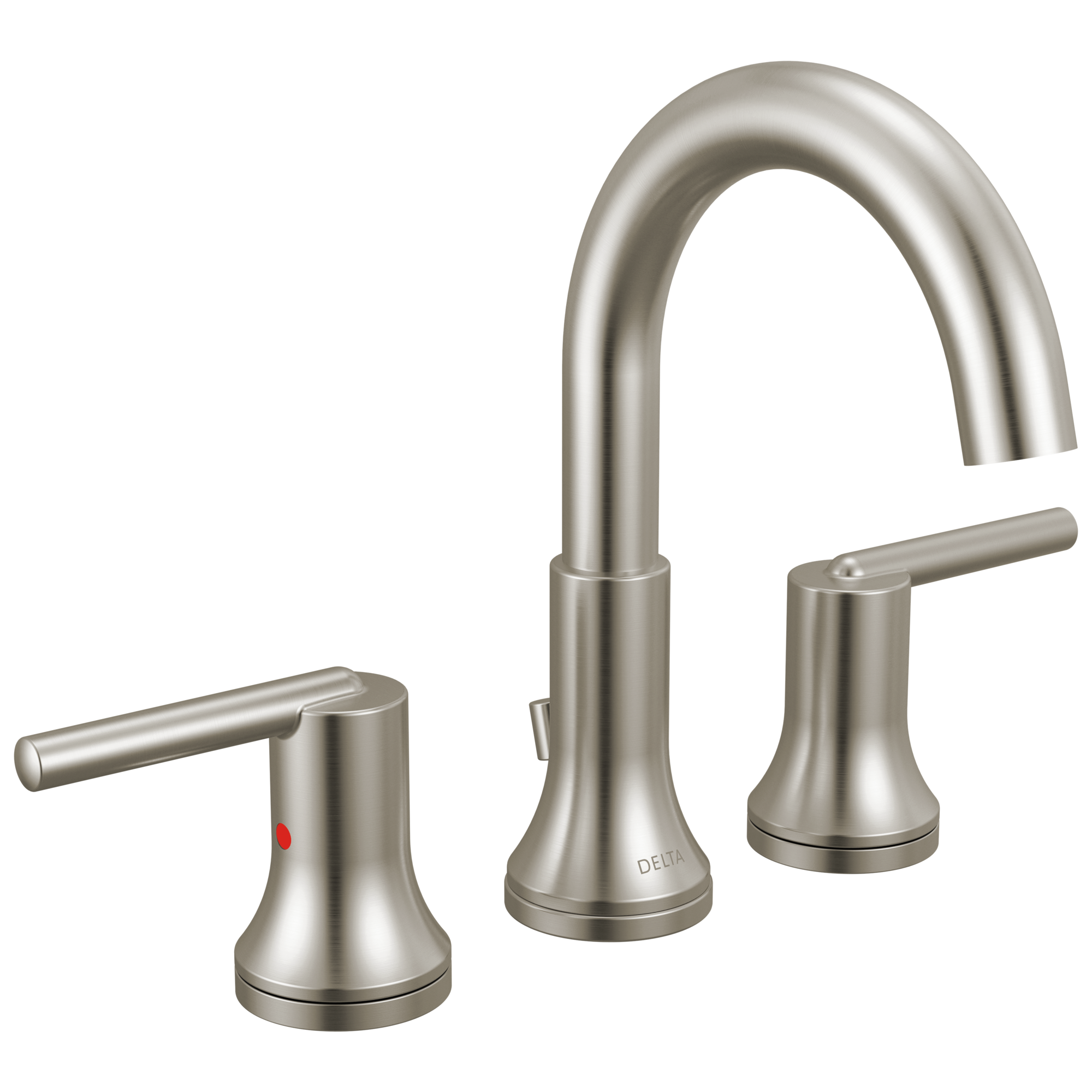 Delta Faucet Trinsic Two Handle Widespread Bathroom Faucet - Stainless