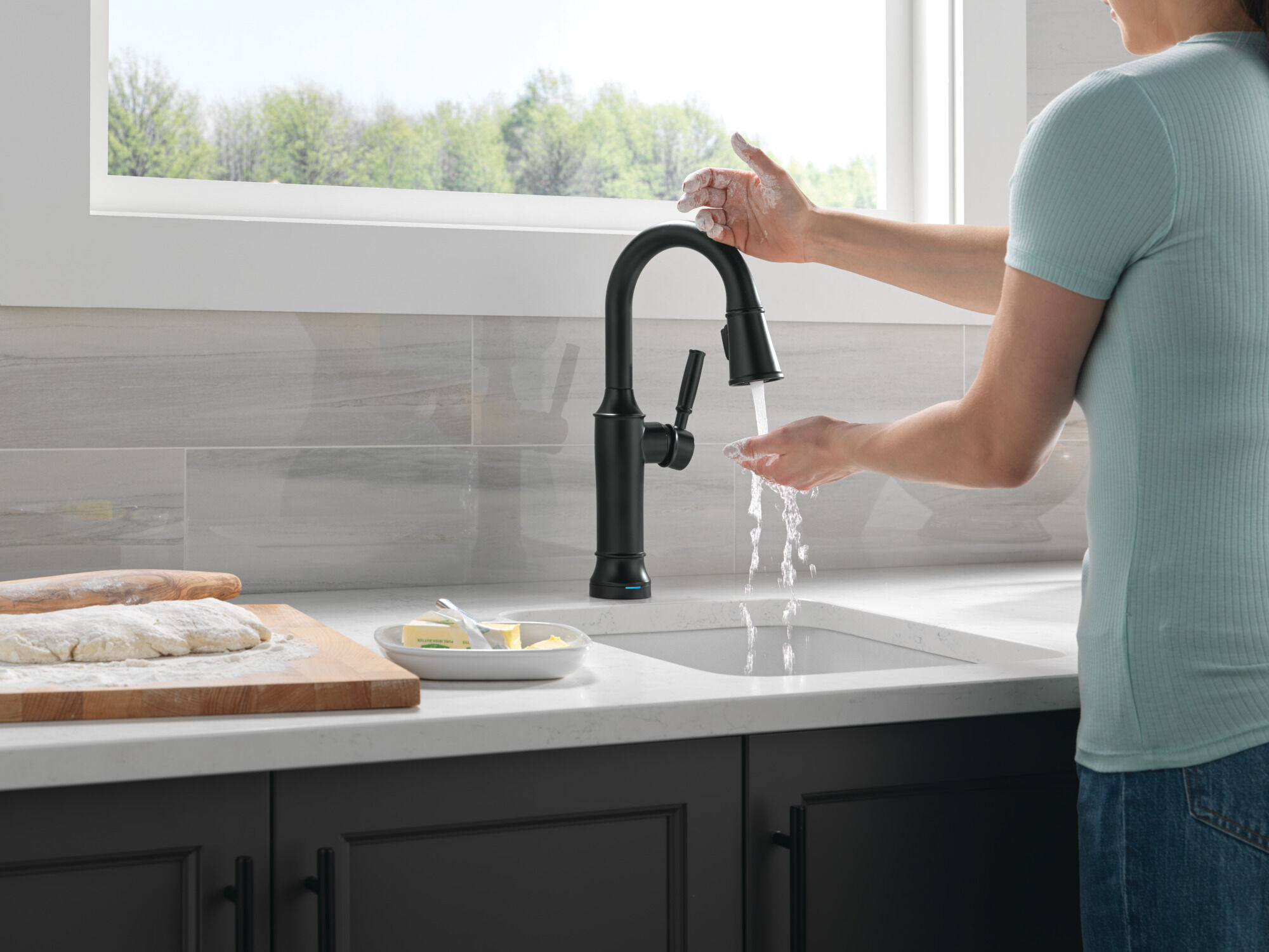 Touch2O® Bar / Prep Faucet with Touchless Technology in Matte