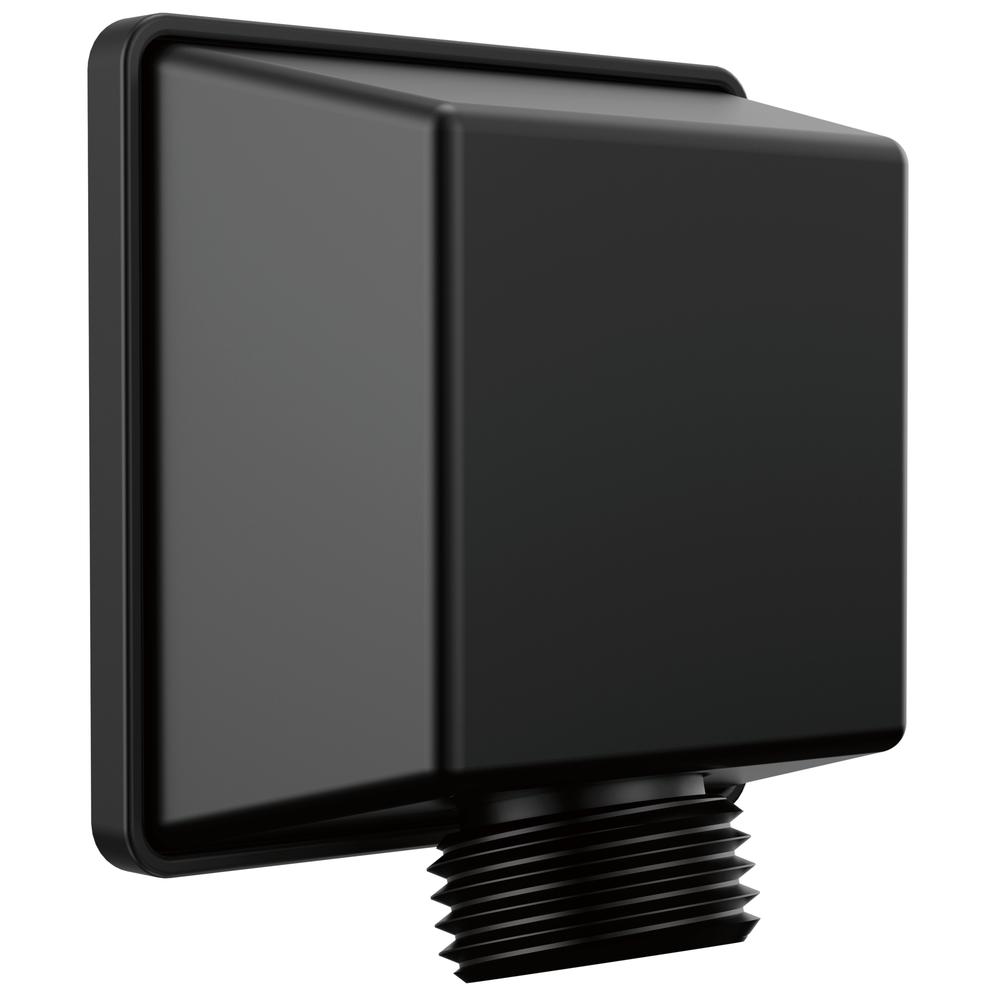 Delta Faucet Universal Showering Components Square Wall Elbow for Hand Shower - Matte Black