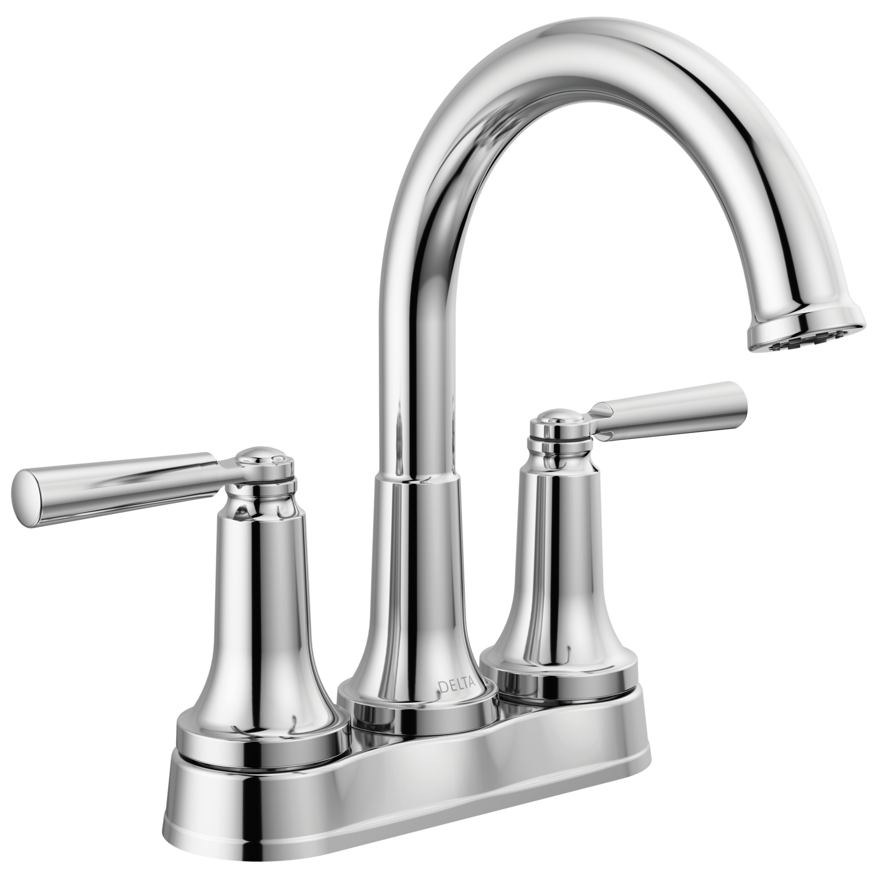 Two Handle Tract-Pack Centerset Bathroom Faucet in Chrome — image 1