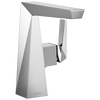Single Handle Mid-Height Bathroom Faucet in Chrome — thumbnail 2
