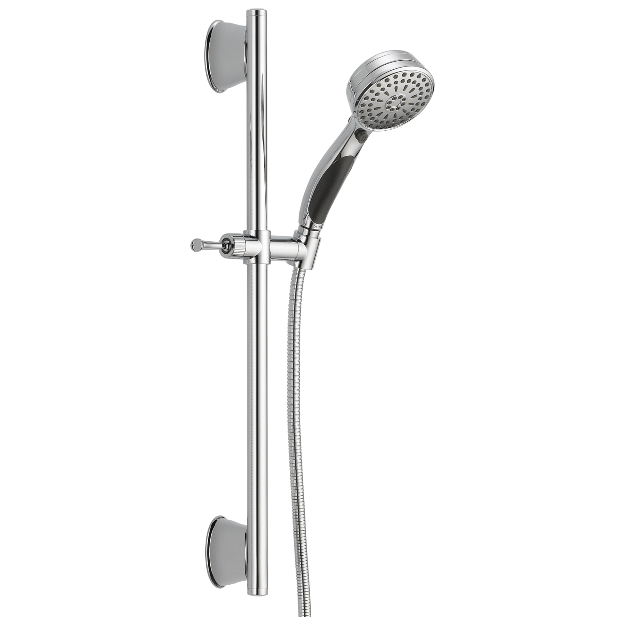 Delta Faucet Universal Showering Components ActivTouch 9-Setting Slide Bar Hand Shower - Chrome