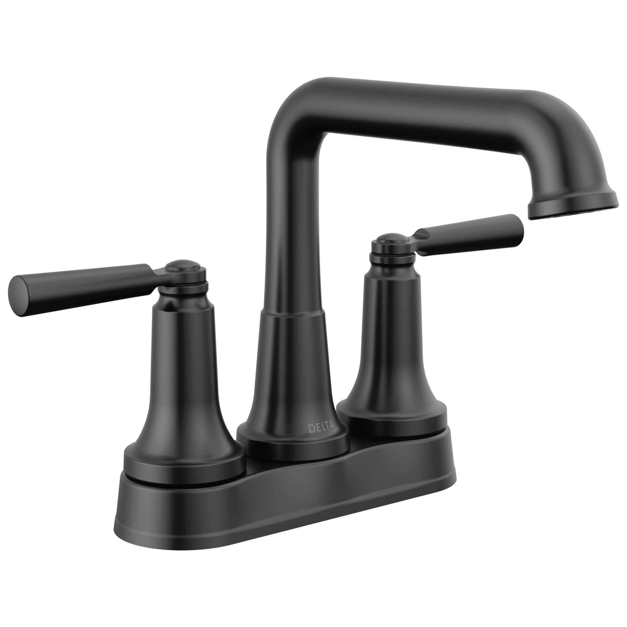 Delta Faucet Saylore Two Handle Centerset Bathroom Faucet - Matte Black