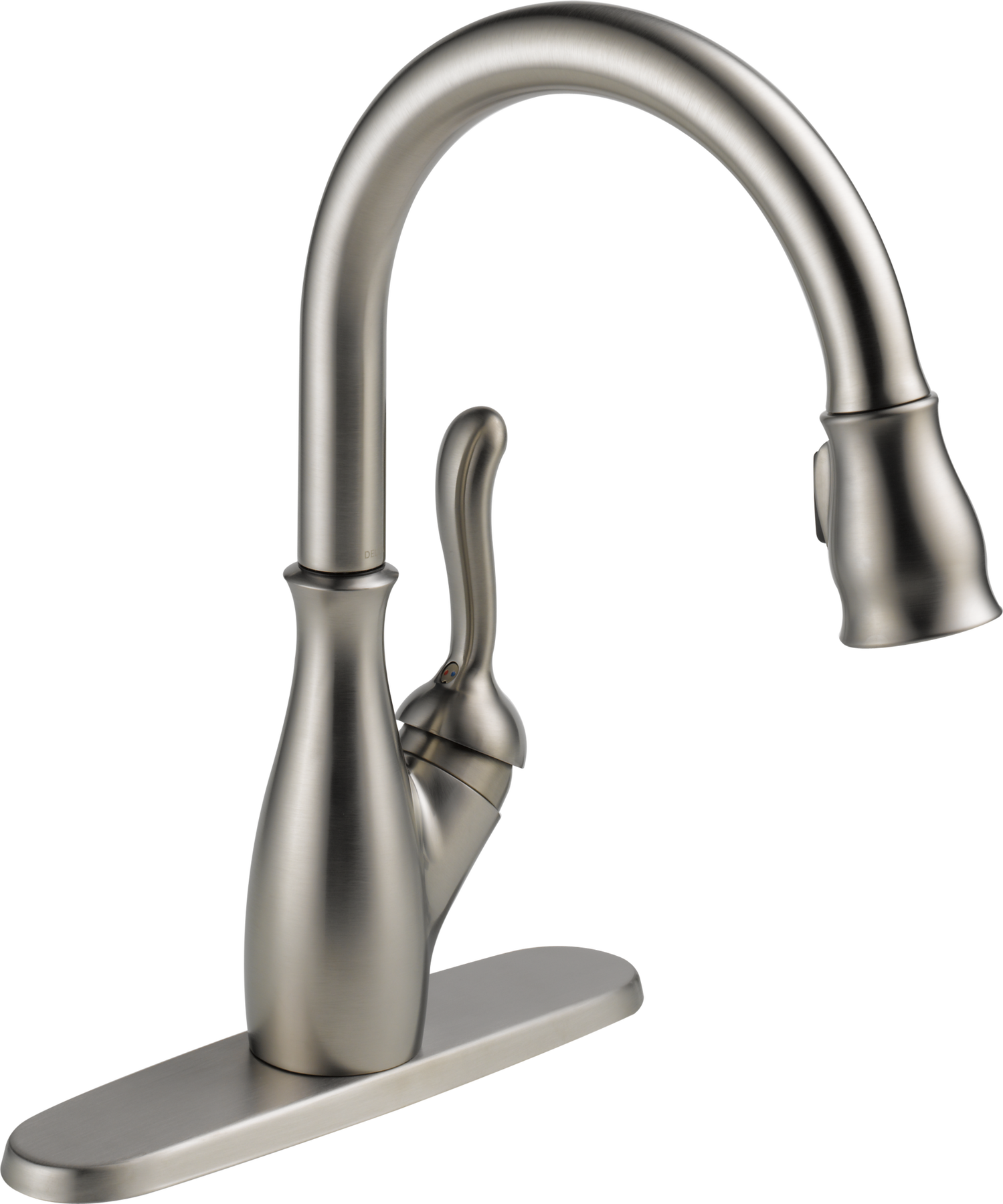Kitchen Single Handle Pull Down Faucet in Stainless 19978-SS-DST