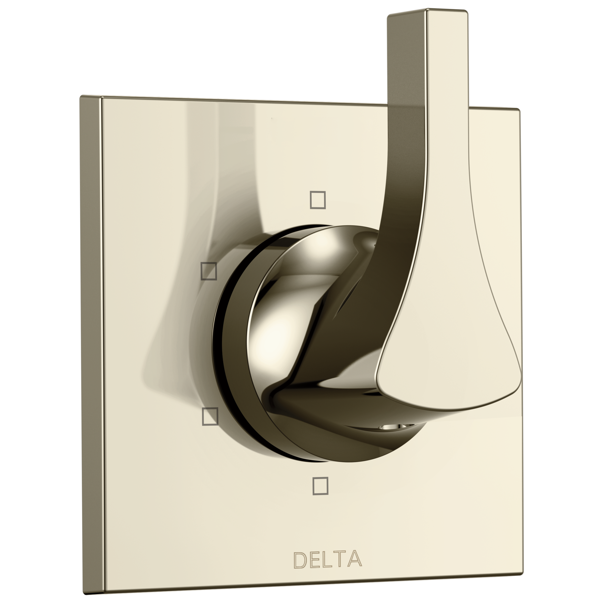 Delta Faucet Zura 6-Setting 3-Port Diverter Trim - Polished Nickel