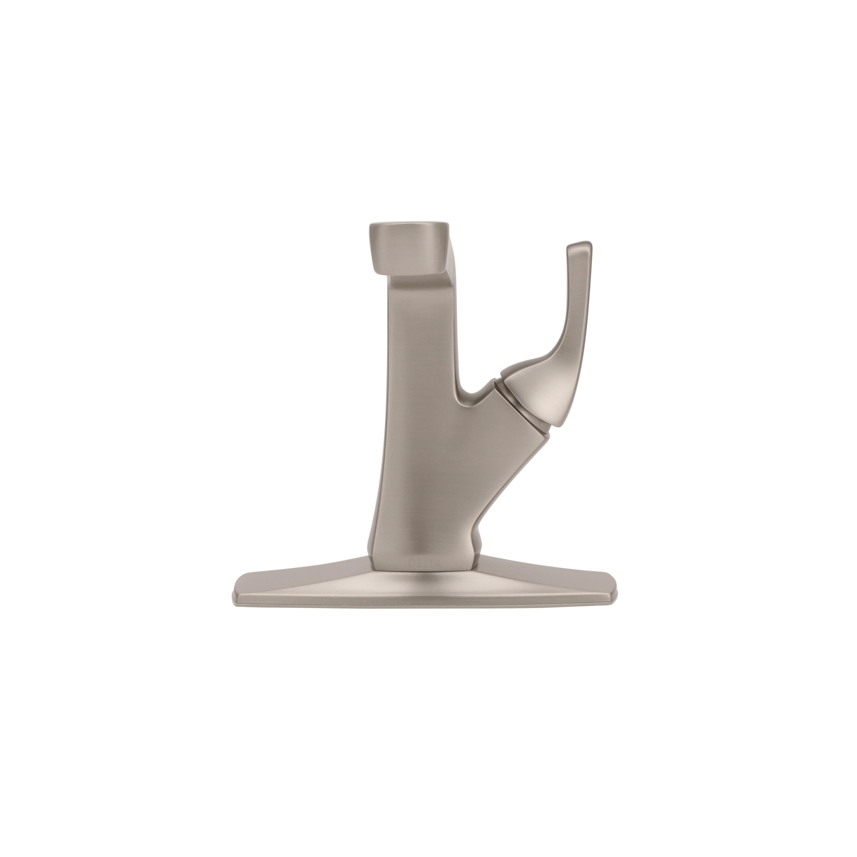 Single Handle Centerset Bathroom Faucet in Spotshield Brushed