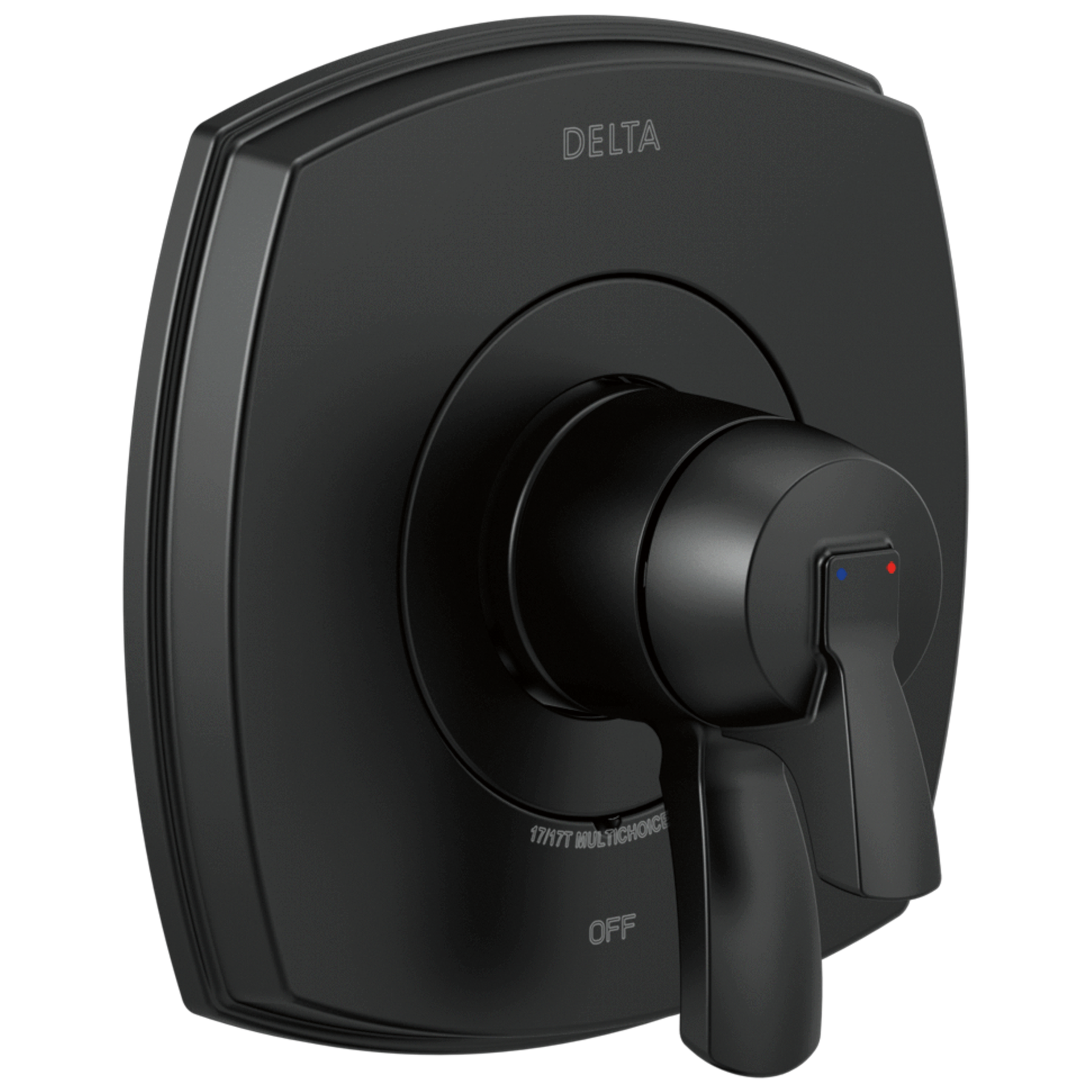 17 Series Valve Only in Matte Black T17076-BL | Delta Faucet