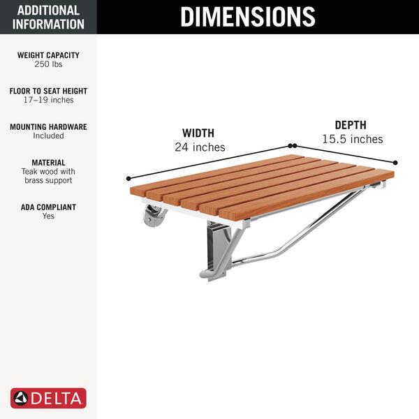 Shower Seat Standard Size Of Bench Seat Height Of A Shower Seat Shop
