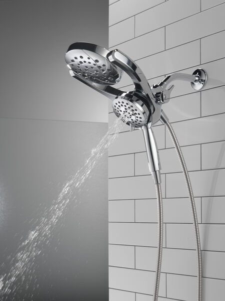 HydroRain® 4-Setting Two-In-One Shower Head, image 11