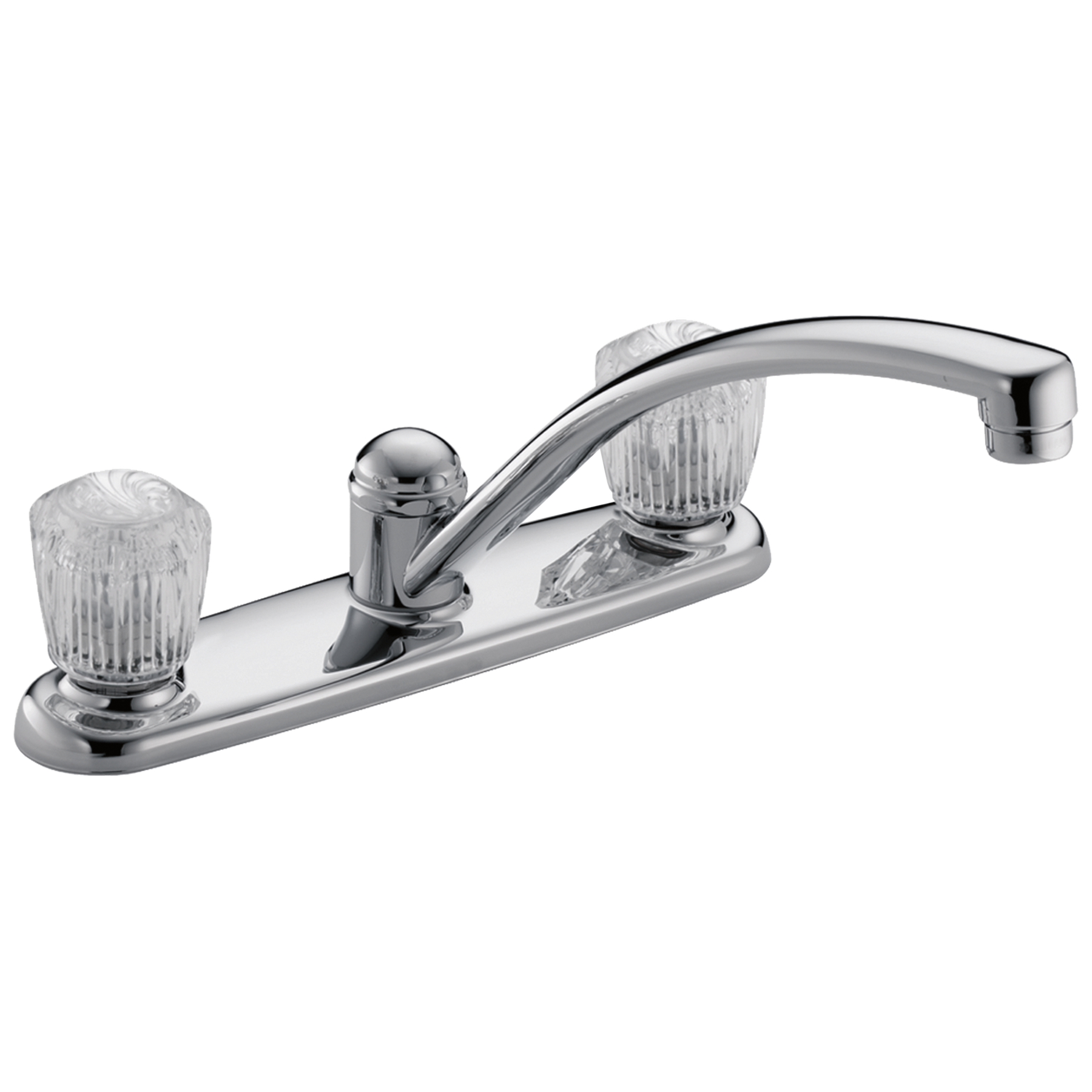 Two Handle Kitchen Faucet in Chrome 2102LF | Delta Faucet, image size:1800x1800