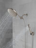 Adjustable Raincan Shower Head with Hand Shower