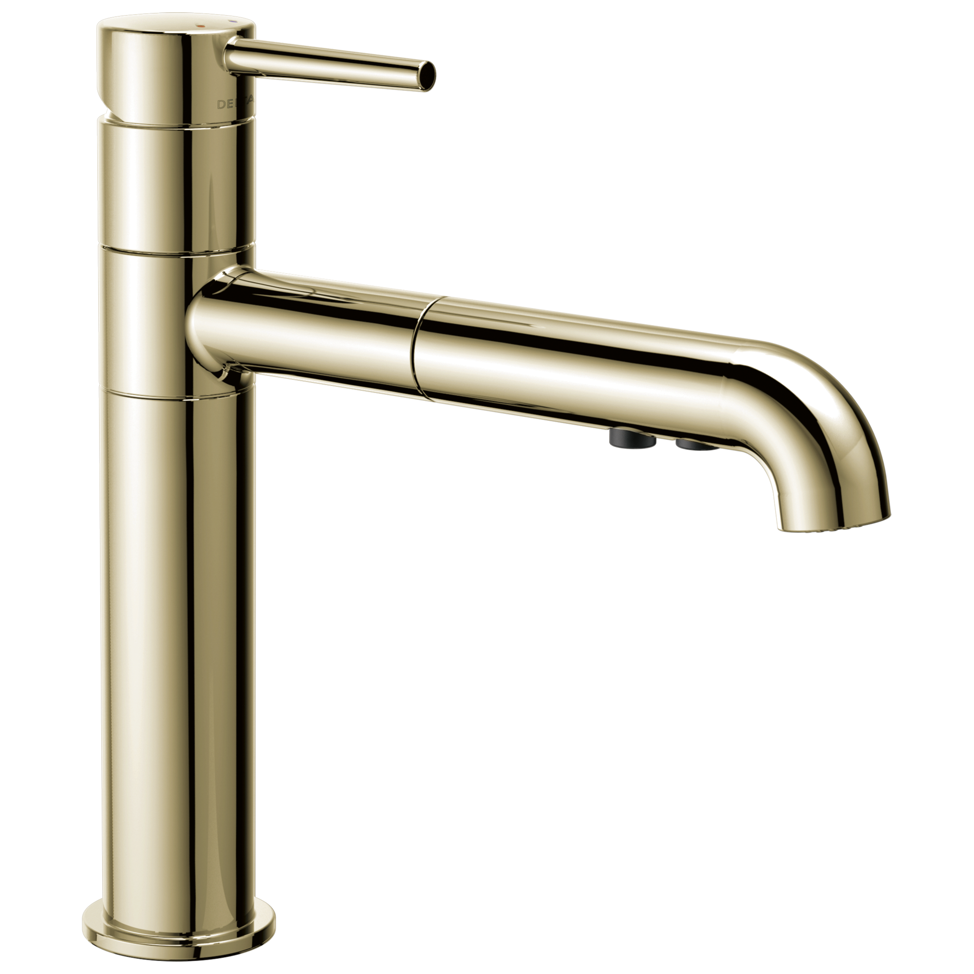 Delta Faucet Trinsic: Single Handle Pull-Out Kitchen Faucet - Polished Nickel