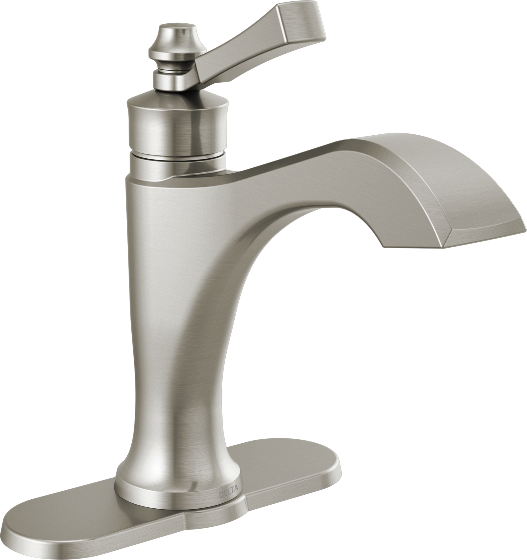 Single Handle Bathroom Faucet in Stainless 556-SSLPU-DST | Delta