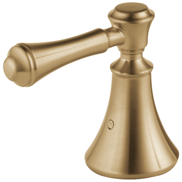 Metal Lever Handle Set - Roman Tub in Champagne Bronze H697CZ