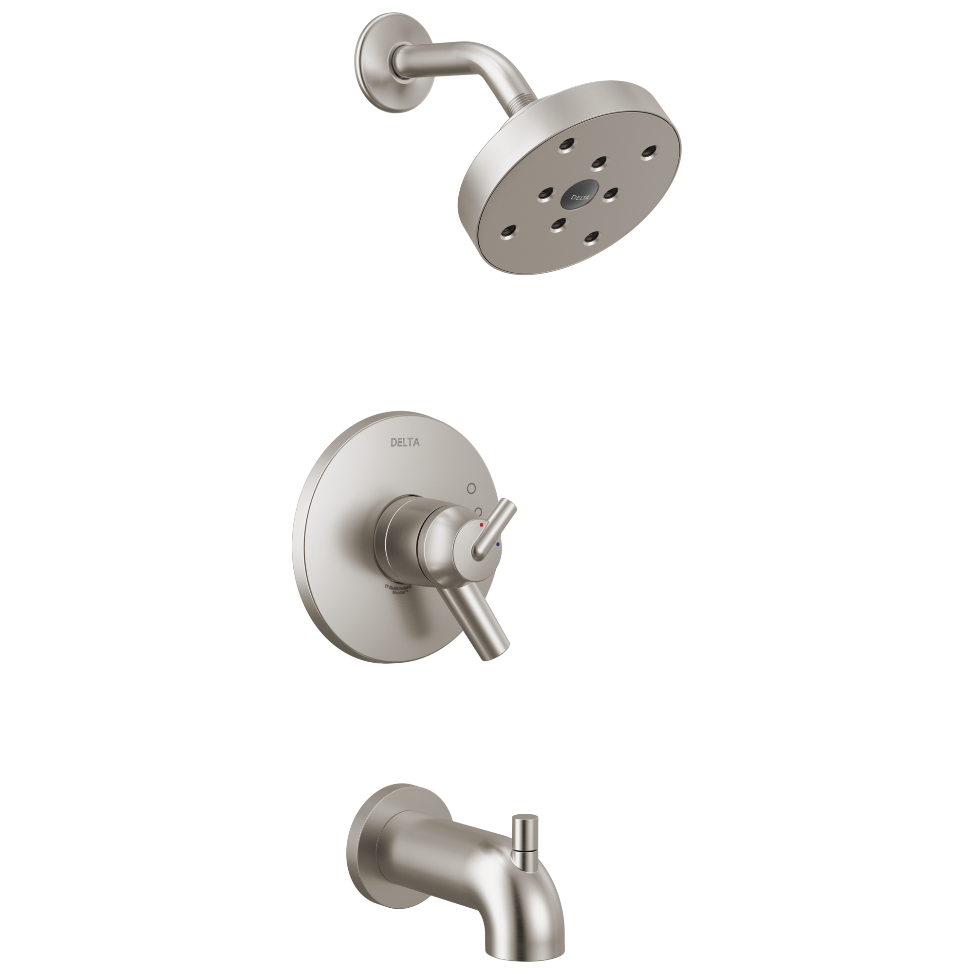 Delta Faucet Trinsic Monitor 17 Series H2OKineticTub & Shower Trim - Stainless