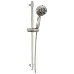 7-Setting Slide Bar Hand Shower with Cleaning Spray