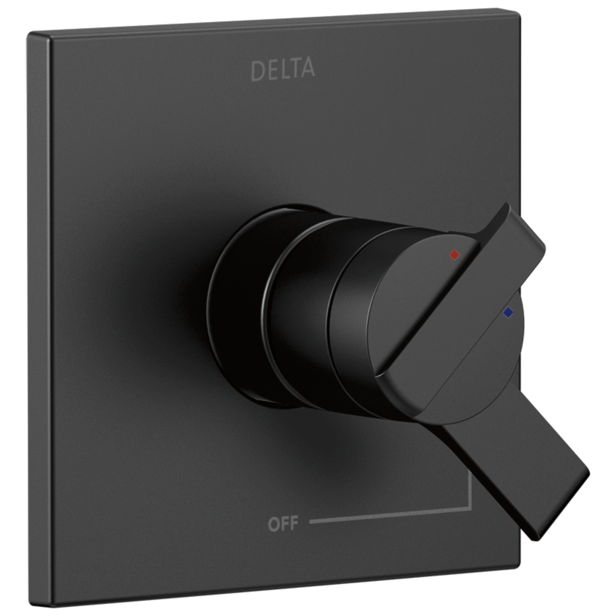 Delta Faucet Ara Monitor 17 Series Valve Only Trim - Matte Black