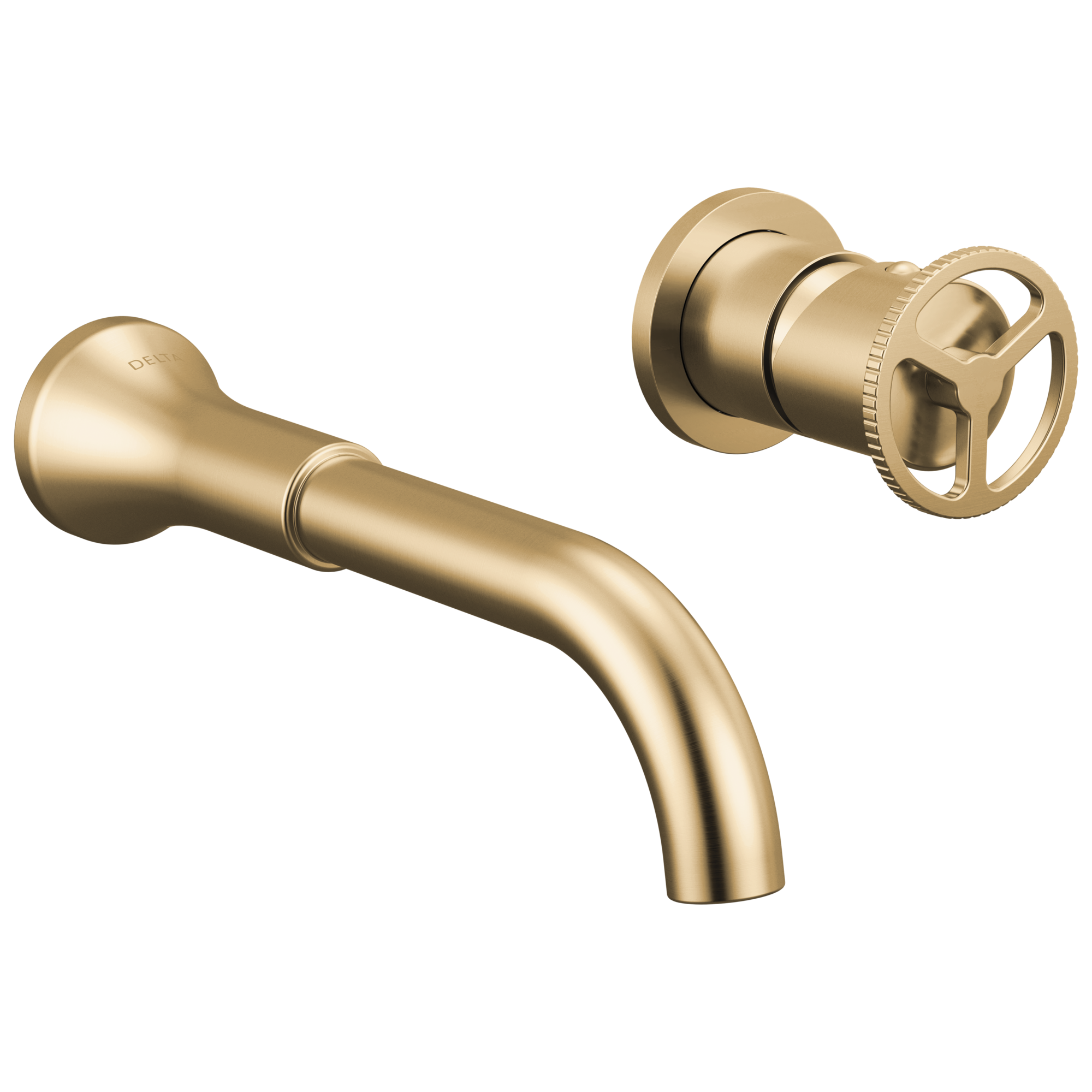 Delta Faucet Trinsic Single Handle Wall Mount Bathroom Faucet Trim - Champagne Bronze