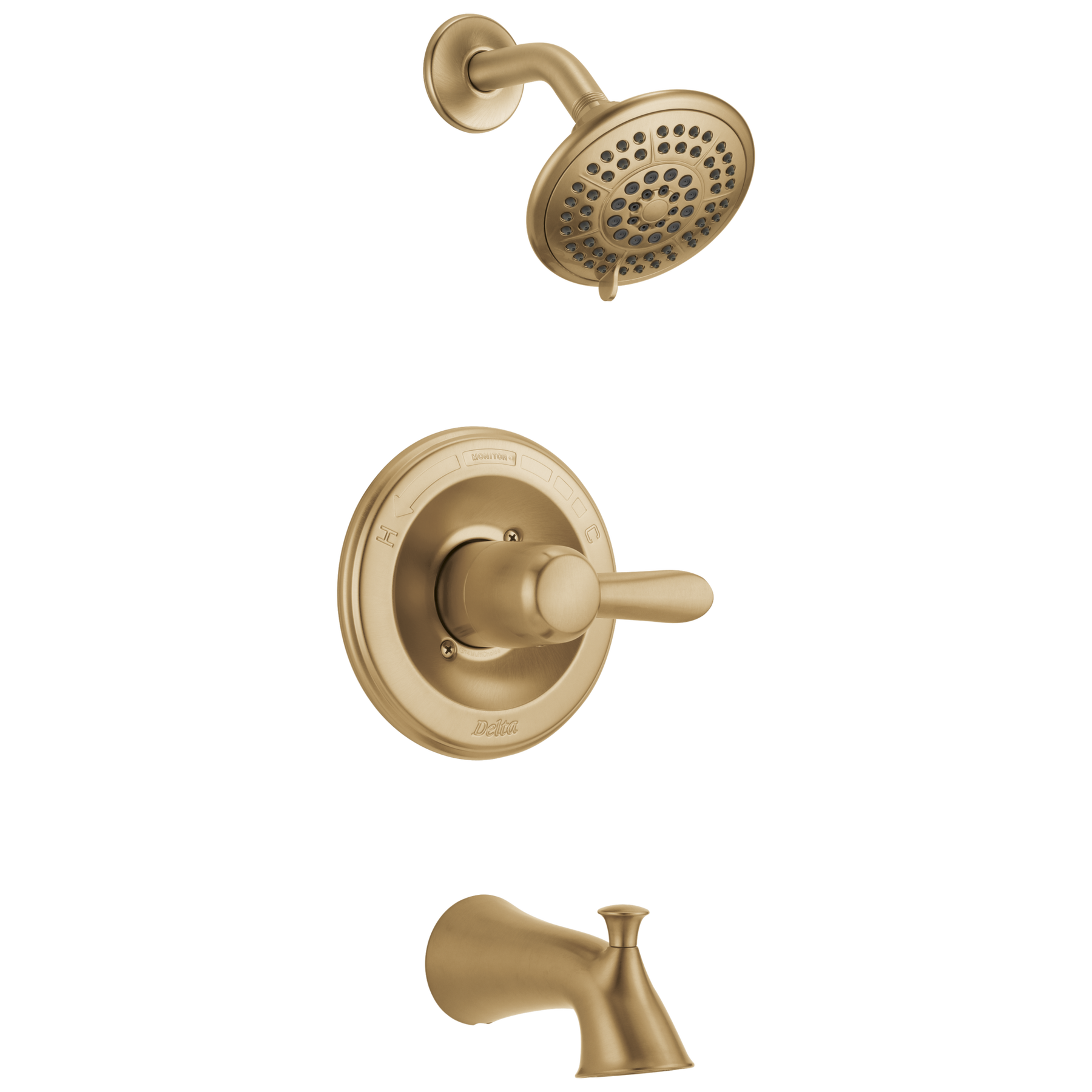 EMP サンセベリア Niaphat dwarf / SA397 Monitor® 14 Series Tub & Shower Trim in Champagne Bronze T14438-CZ