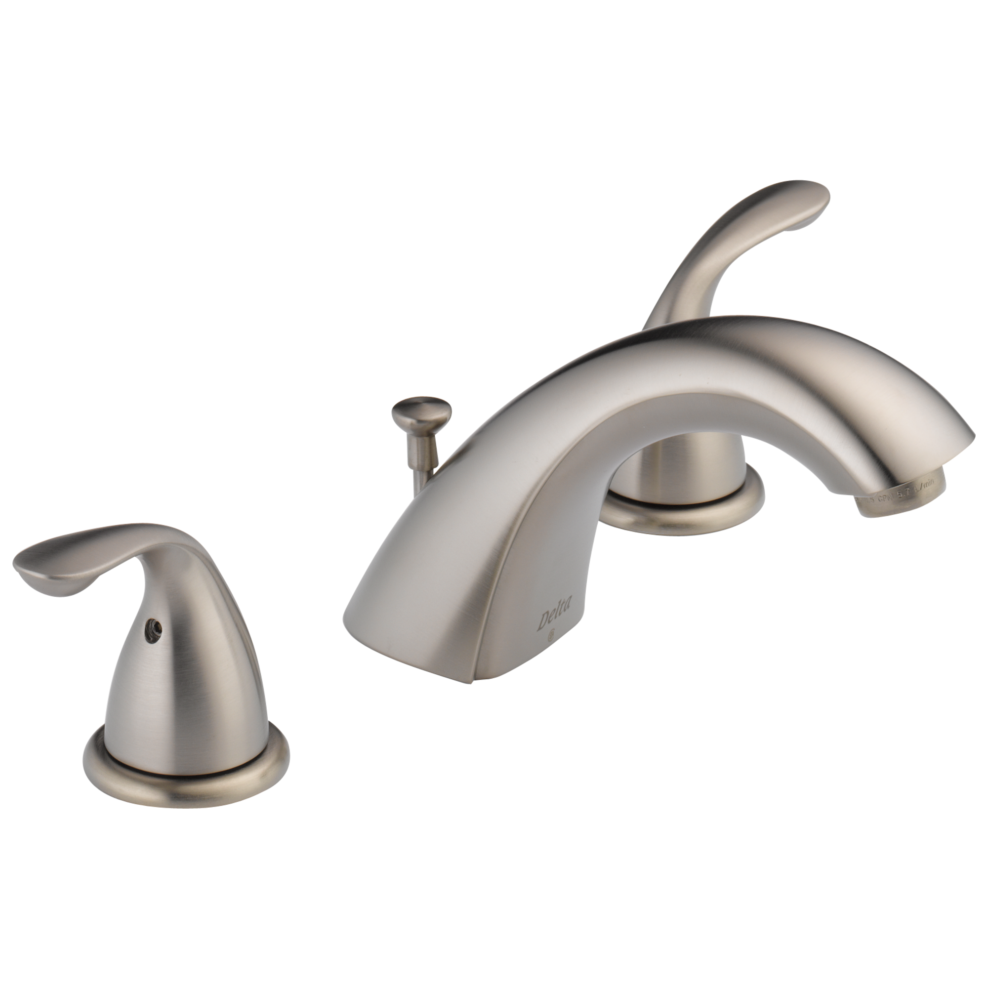 Delta Faucet Classic Two Handle Widespread Bathroom Faucet - Stainless