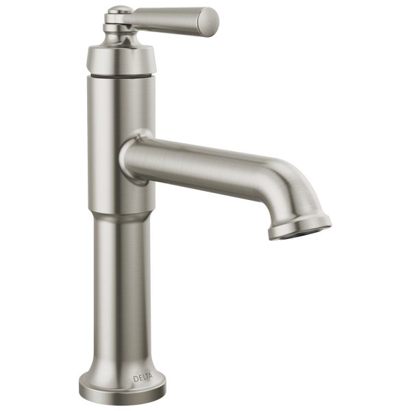Single Handle Bathroom Faucet in Stainless 536SSMPUDST Delta Faucet