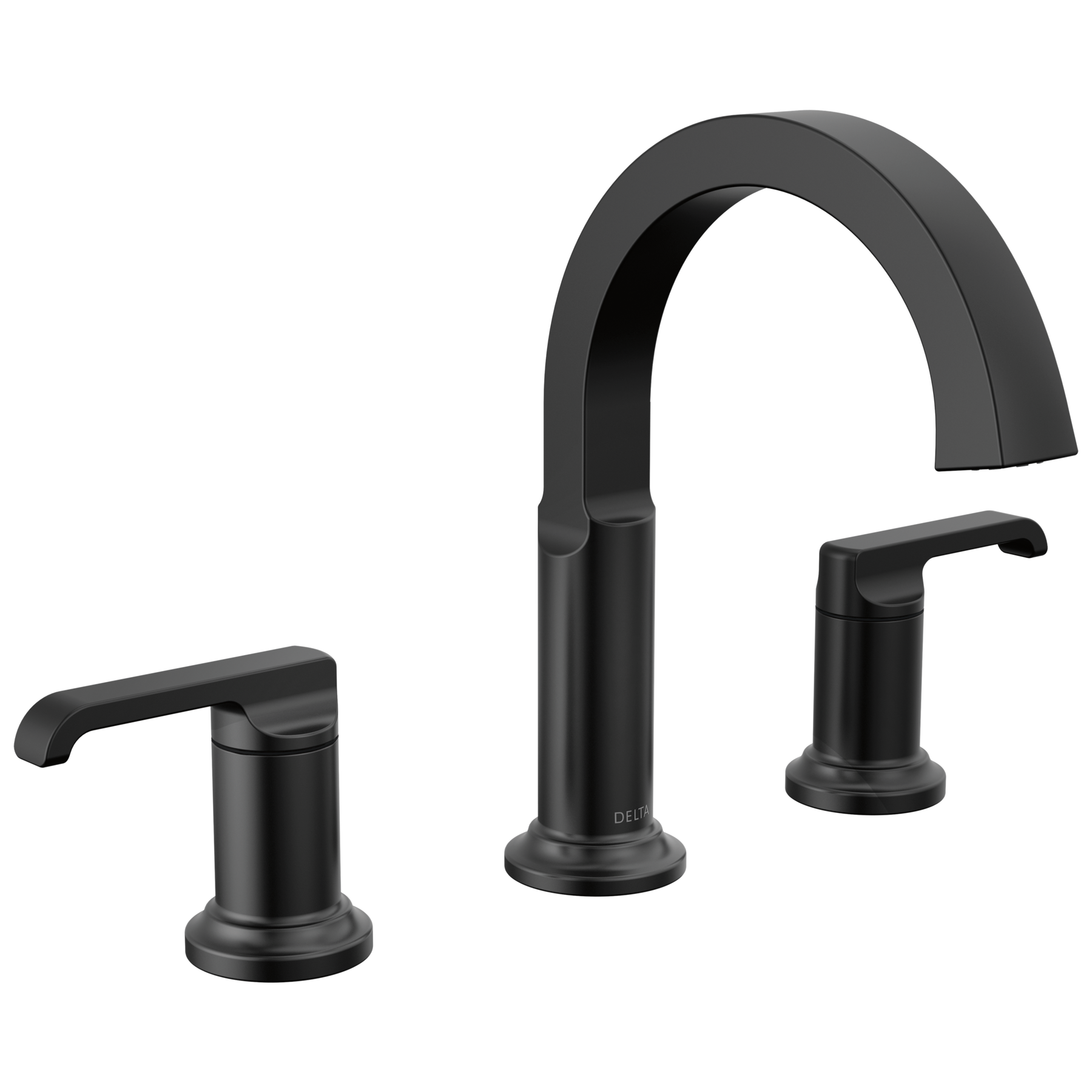 Two Handle Widespread Bathroom Faucet in Matte Black 35588-BL-DST