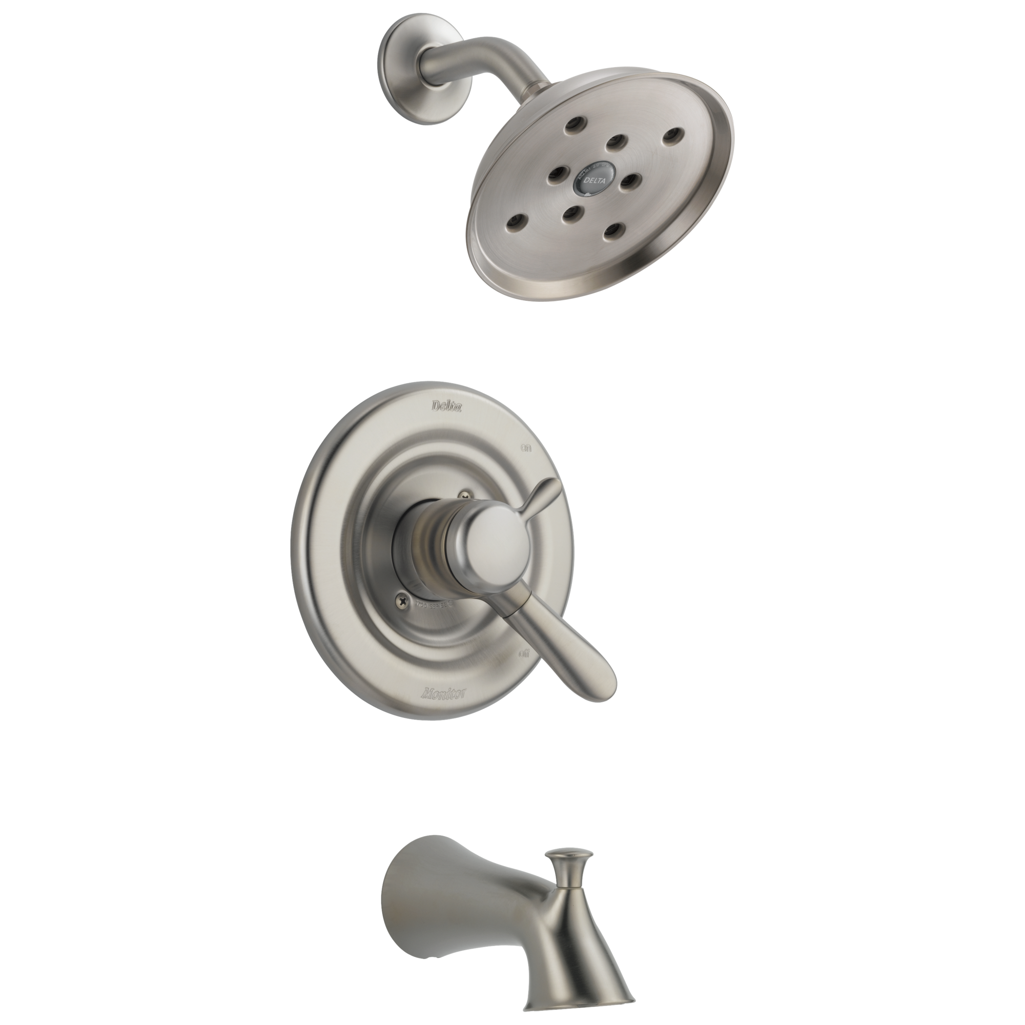 Delta Faucet Lahara Monitor 17 Series H2OKineticTub & Shower Trim - Stainless