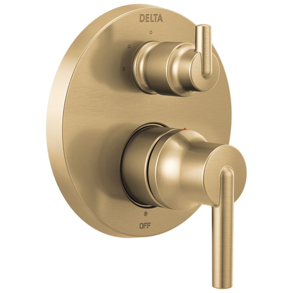 Integrated Diverter Trim 3-Setting 14S (Recertified) in Champagne