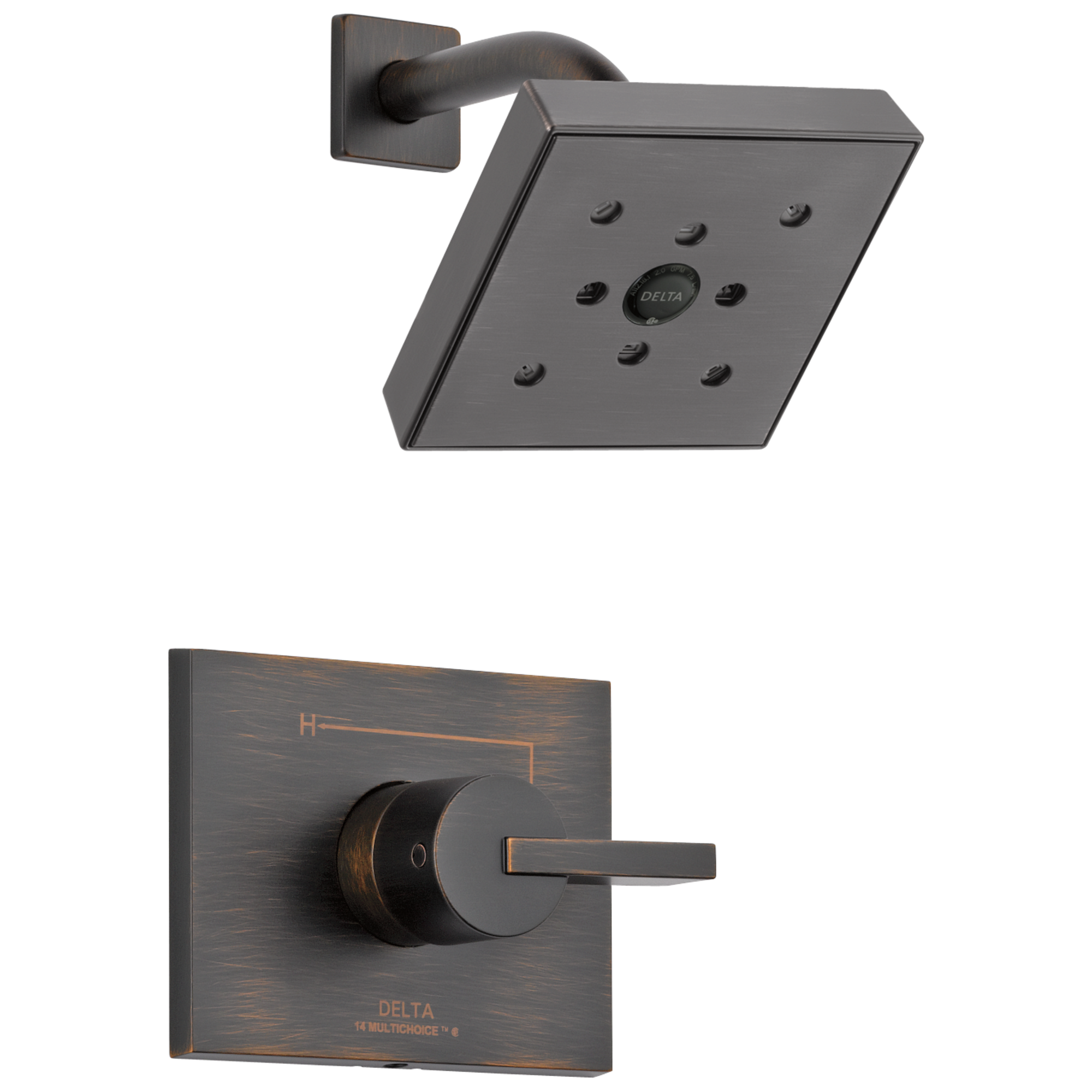 Delta Faucet Vero Monitor 14 Series H2OKineticShower Trim - Venetian Bronze