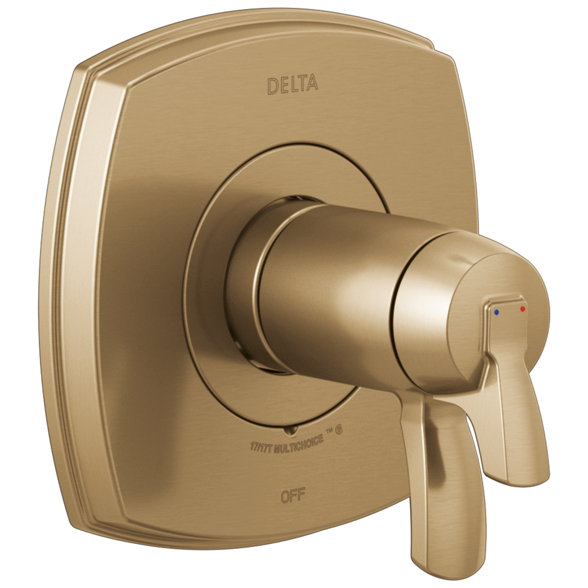 Delta Faucet Stryke 17 Thermostatic Valve Only - Lumicoat Champagne - Bronze