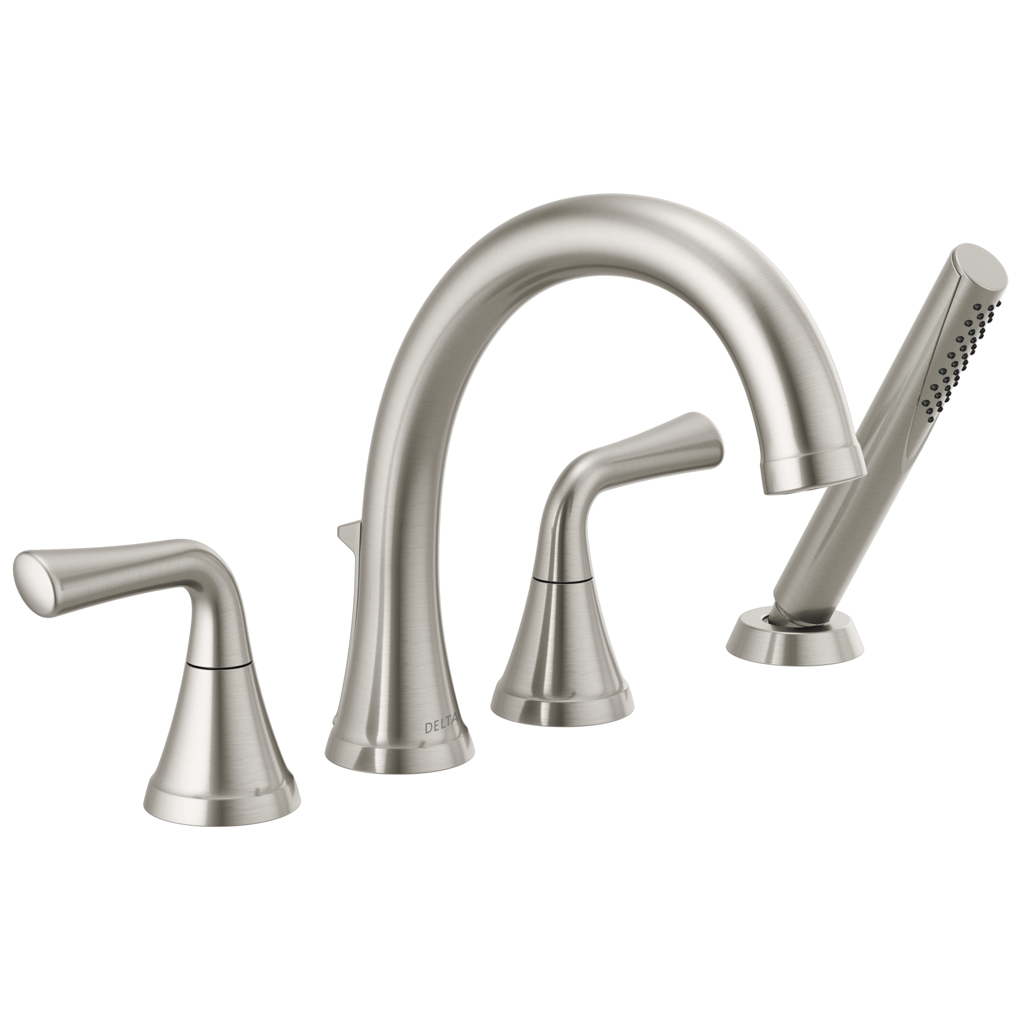 Delta Faucet KayraE Roman Tub Trim with Hand Shower - Stainless