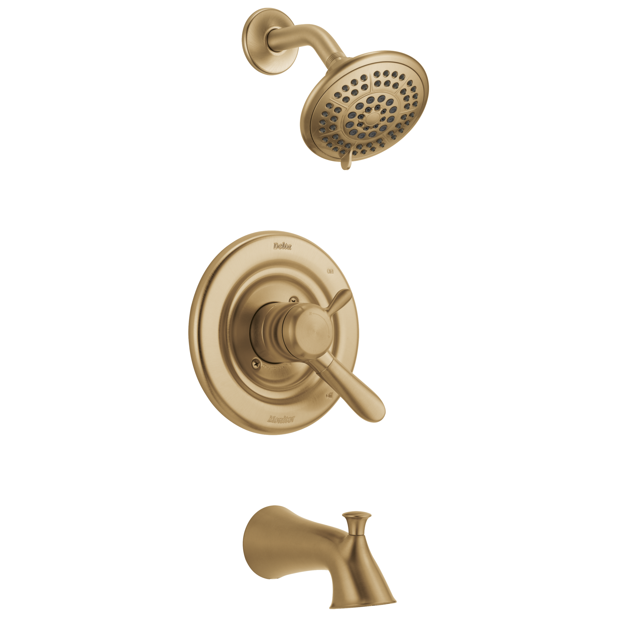 Delta Faucet Lahara Monitor 17 Series Tub & Shower Trim - Champagne Bronze