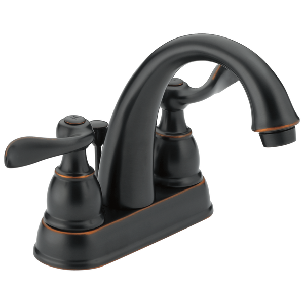 Two Handle Centerset Bathroom Faucet