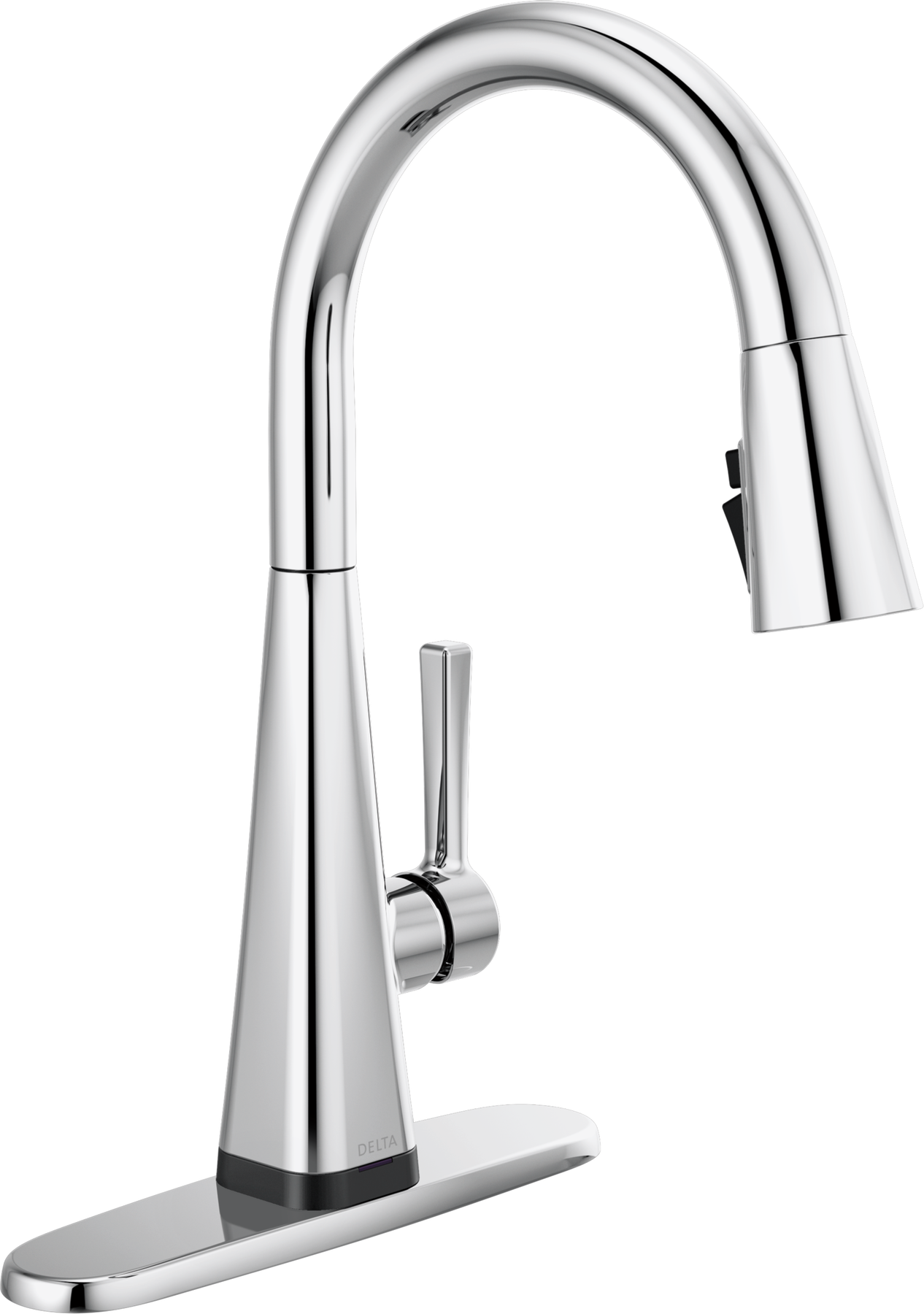 Single-Handle Pull-Down Kitchen Faucet with Touch2O® Technology in Chrome — thumbnail 2