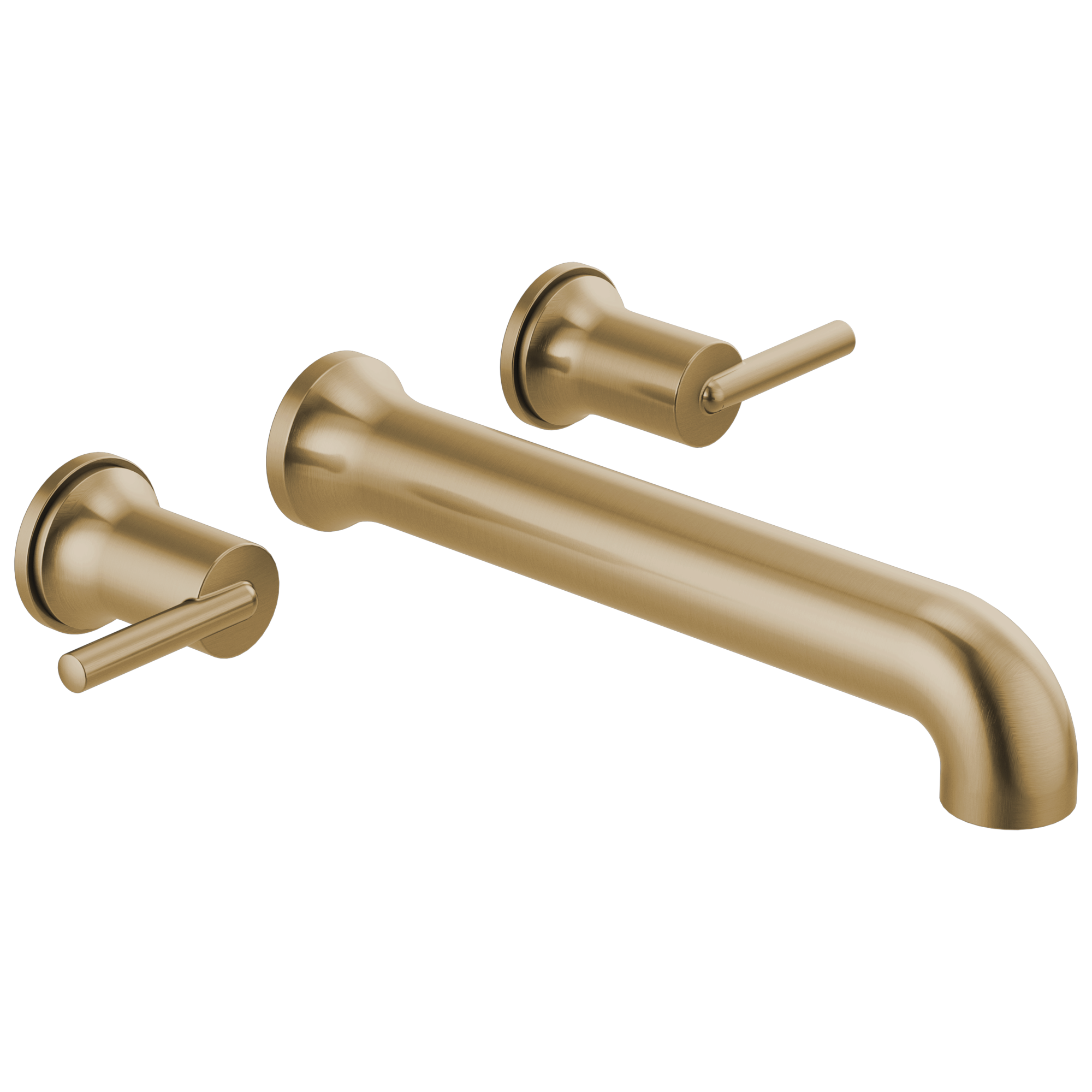 Delta Faucet Trinsic Wall Mounted Tub Filler - Champagne Bronze