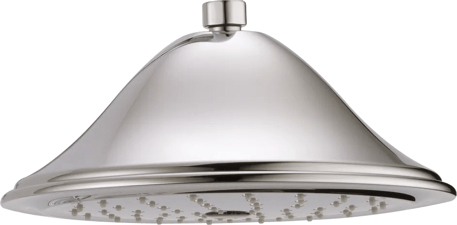 Delta Faucet Universal Showering Components Single-Setting Raincan Shower Head - Polished Nickel
