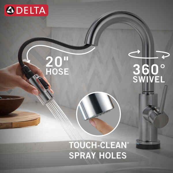 Touch2O® Bar / Prep Faucet with Touchless Technology in Arctic