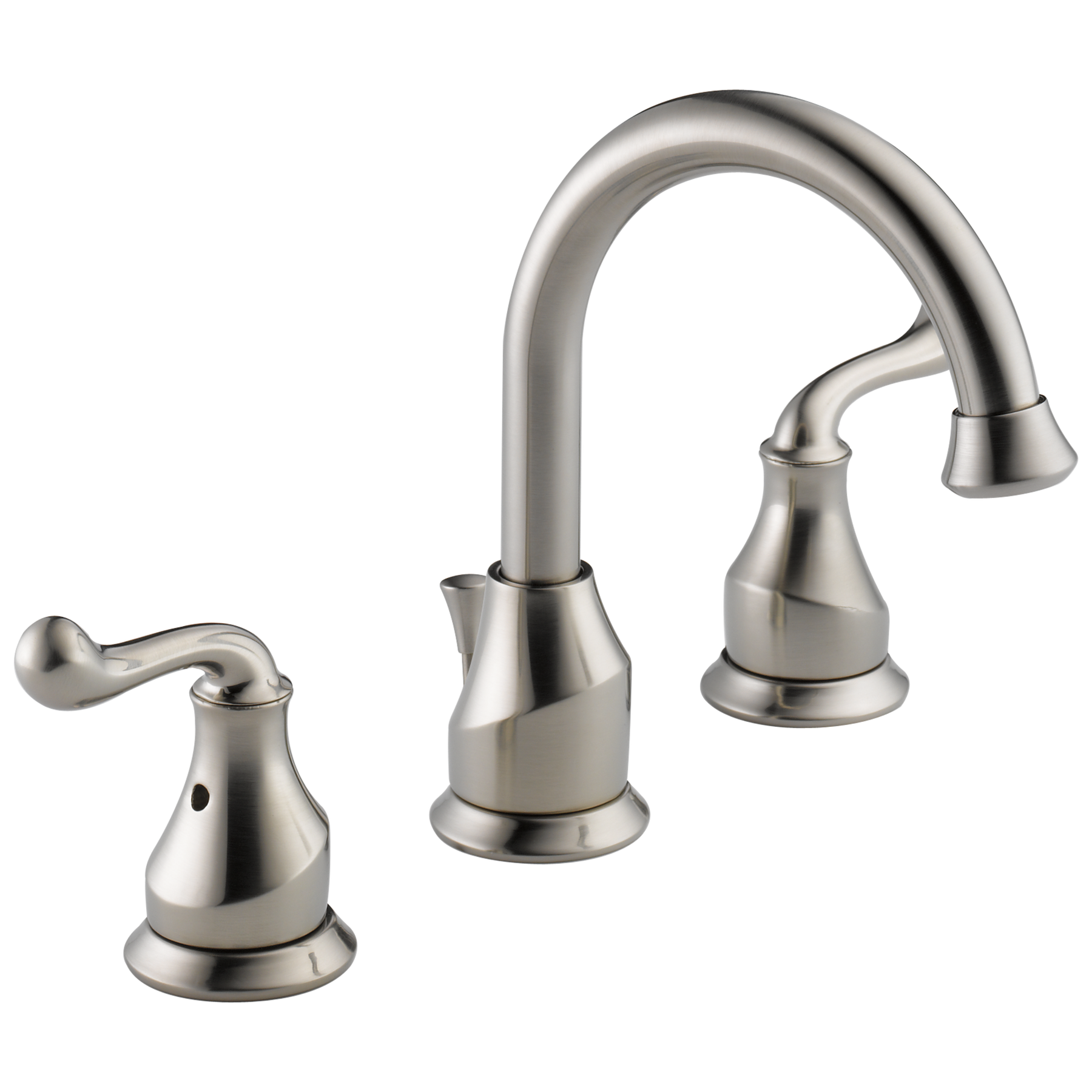 Two Handle Widespread Bathroom Faucet in Stainless 35960LF-SS | Delta Faucet
