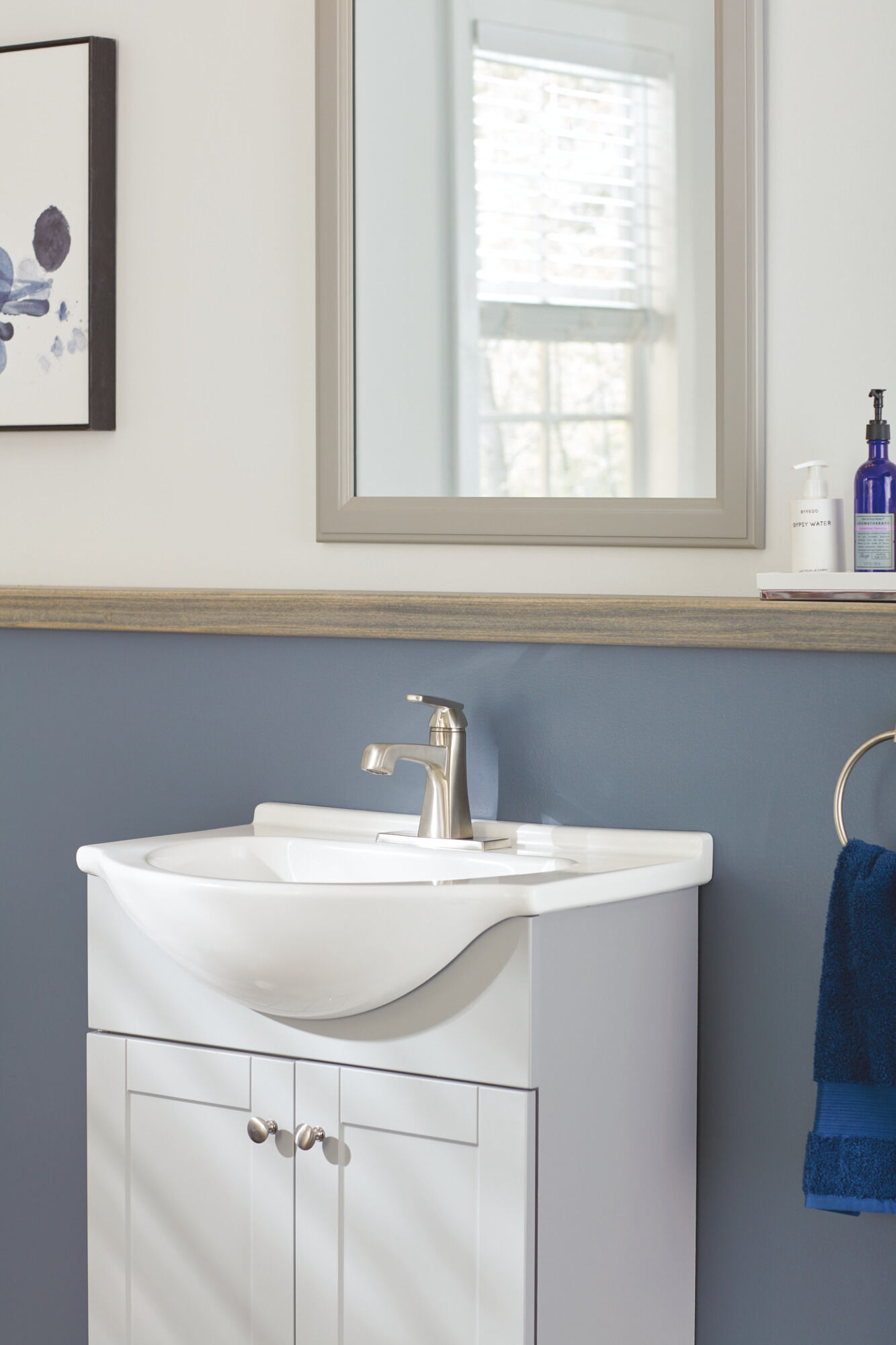 Single Handle Bathroom Faucet in Stainless 564-SSMPU-DST | Delta