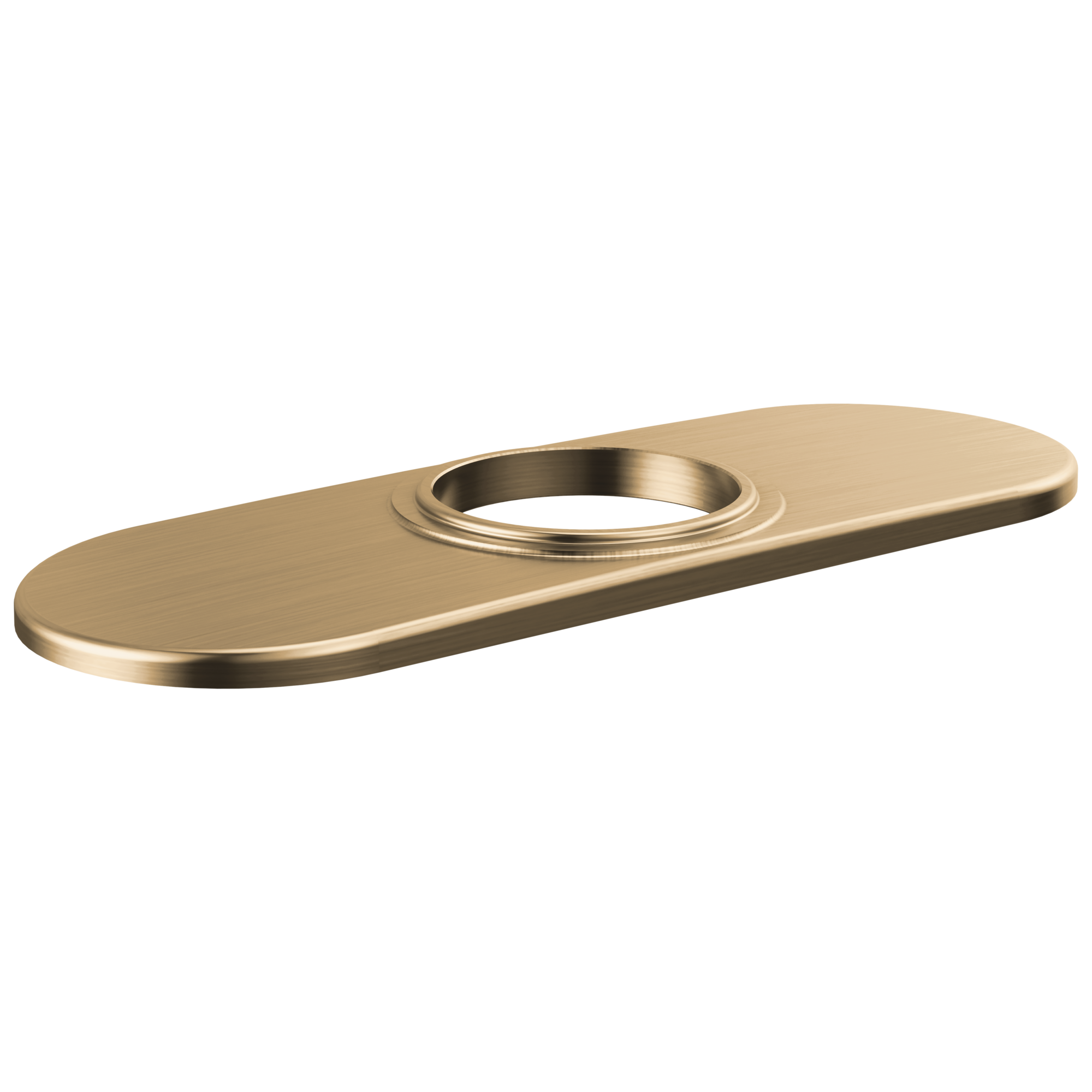 Delta Faucet Tetrae Escutcheon & Gasket - Lumicoat Champagne - Bronze